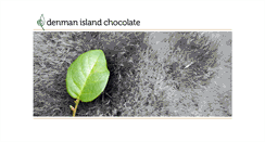 Desktop Screenshot of denmanislandchocolate.com