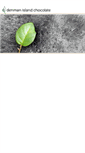 Mobile Screenshot of denmanislandchocolate.com